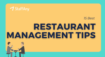 15 Best Restaurant Management Tips